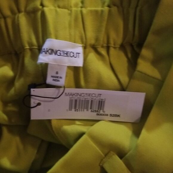 NWT Making the Cut Season 2 Episode 2 Joshua's Wide Leg  Citrus Lime - Picture 4 of 8